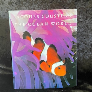 The Ocean World by Jacques Cousteau | 1985 | Vintage Oceanography Book