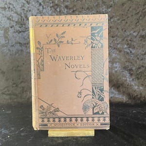 Die Waverley-Romane: Woodstock von Sir Walter Scott | um 1870er Jahre | Antiquarisches Buch