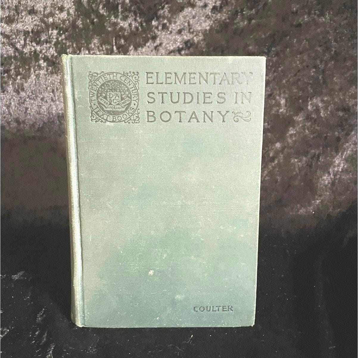 植物学の基礎研究 | 1913 | 古書・アンティーク・ヴィンテージ・学術書