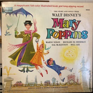Walt Disney&#39;s Mary Poppins 3922 LP | 1964 | Australian Version - Play Tested