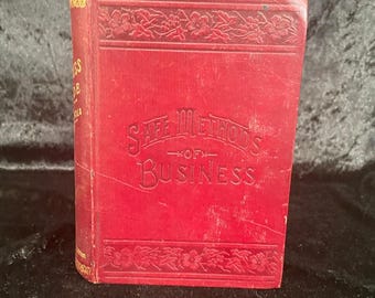 The Business Guide by J.L. Nichols | 1904 | Antique Antiquarian Vintage Reference Book