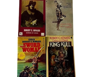 Libri tascabili di Robert E. Howard / Anni '70 / Libri fantasy d'epoca