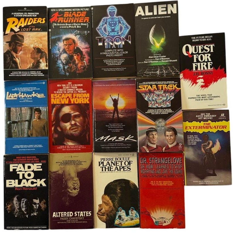 Movie Paperbacks | 1970s-1980s | Vintage Cinema Novels image 1