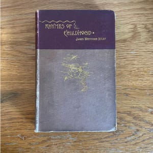 Rhymes of Childhood by James Whitcomb Riley | 1894 | Antiquarian Antique Vintage Books