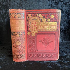The Works of William Shakespeare | 1885 | Rare Antiquarian Antique Book