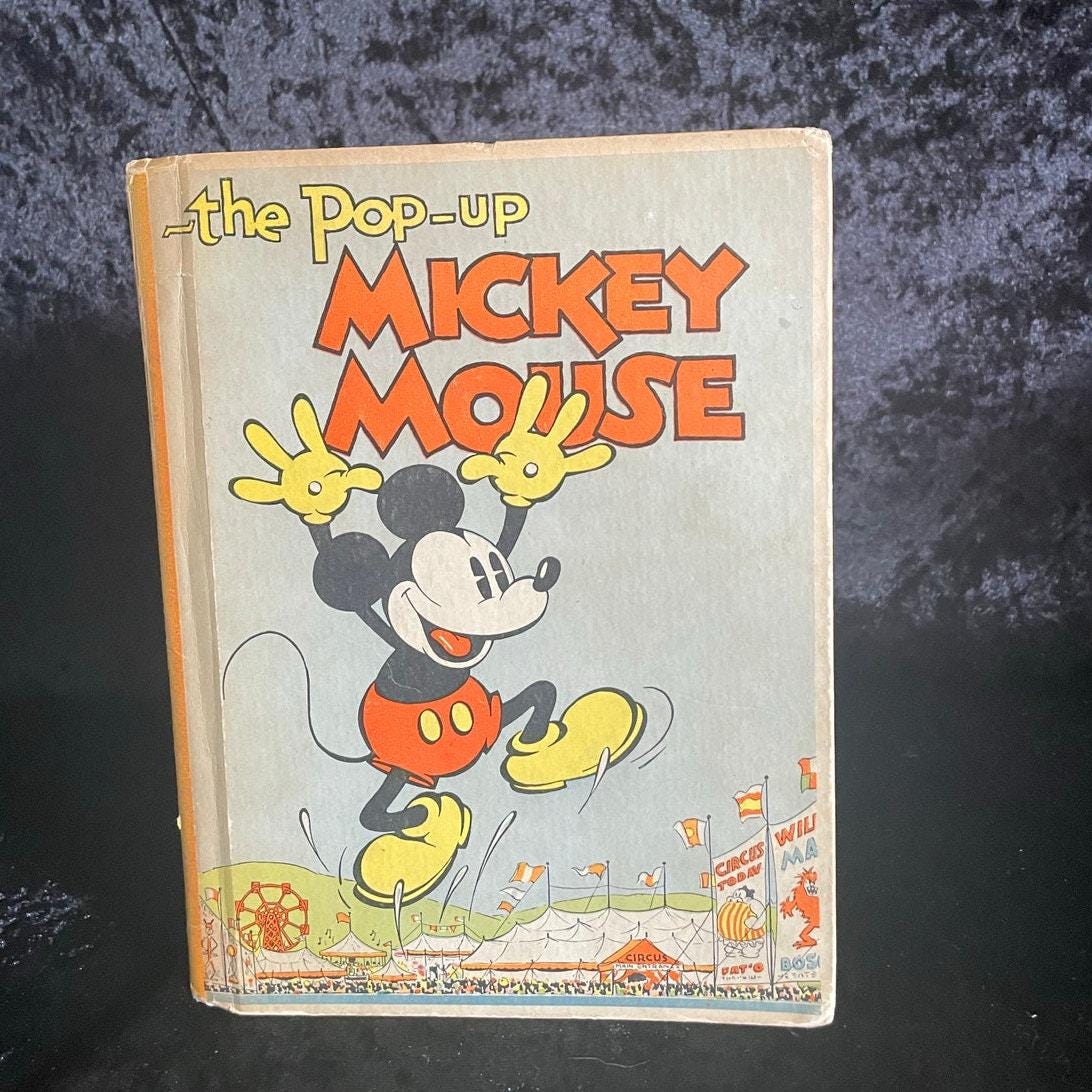 Pop up Mickey Book - Etsy