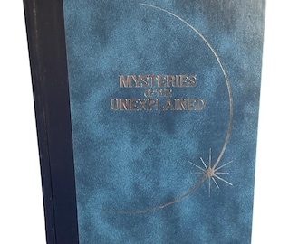 Mysteries of the Unexplained | 1989 | Vintage Spooky Supernatural Book