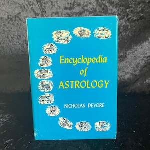 Encyclopedia of Astrology by Nicholas Devore | 1947 | Vintage Metaphysical Book