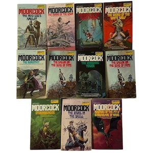 Michael Moorcock Paperbacks | 1970s | Vintage DAWS Fantasy