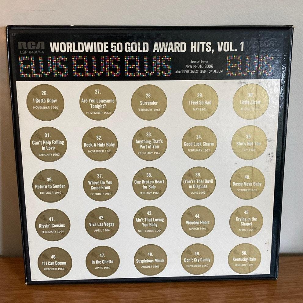 Elvis Greatest Hits - Etsy