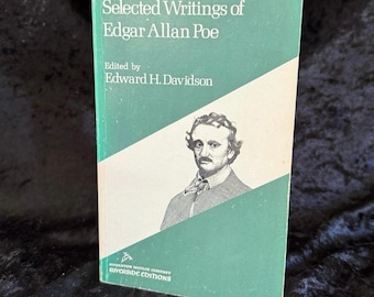 Vintage Edgar Allan Poe Paperback: Selected Writings, 1956