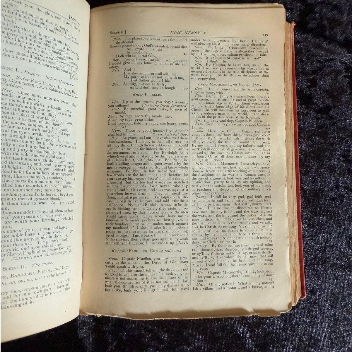 ウィリアム シェイクスピアの作品 | 1885 | 希少な古書 - Etsy 日本