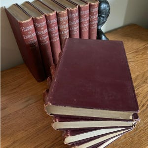 History of England by James Anthony Froude | 1893 | 12 Volumes | Antiquarian Antique Vintage Books