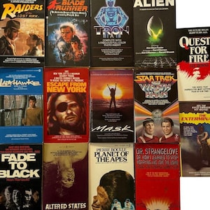 Movie Paperbacks | 1970s-1980s | Vintage Cinema Novels image 9