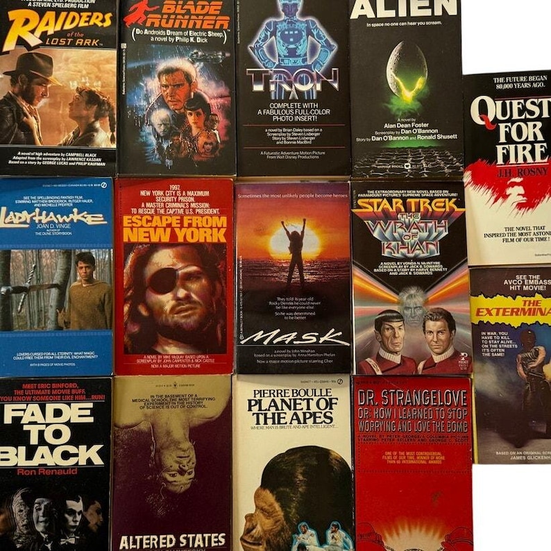 Movie Paperbacks | 1970s-1980s | Vintage Cinema Novels image 9