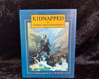 Entführt von Robert Louis Stevenson, illustriert von N.C. Wyeth | 1980 | Vintage Buchklassiker