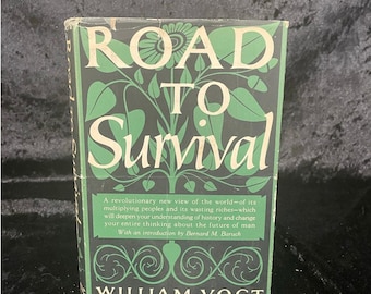 Straße zum Überleben von William Vogt | 1958 | Vintage Umweltbewegung Erste Ausgabe Buch