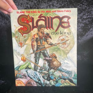 Slaine the King by Pat Mills and Glenn Fabry | 1987 | Vintage Graphic Novel