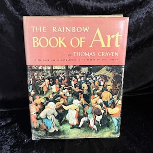 The Rainbow Book Of Art by Thomas Craven | 1956 | Vintage Art Book