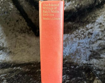 Selected Writings of Ralph Waldo Emerson | 1968 | Vintage Hardback Books