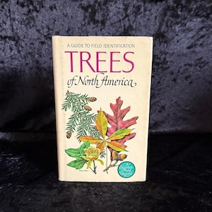 Trees of North America by C. Frank Brockman | 1968 | Vintage Tree Identification Book