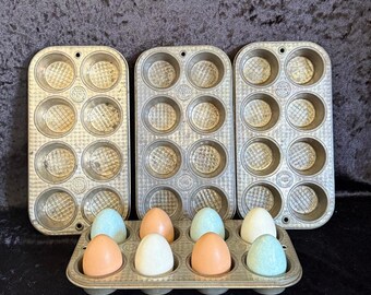 ECKO Ovenex Muffinformen | Separat erhältlich | Vintage eklektische Bauernhausdekoration