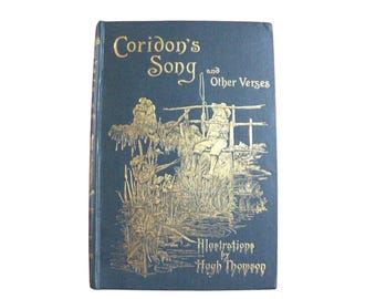 La canción de Coridón y otros versos de varios autores / 1894 / Libros antiguos y de colección