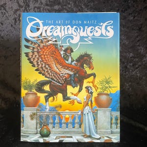 Dreamquests: The Art of Don Maitz | 1993 | Vintage Fantasy Art Book