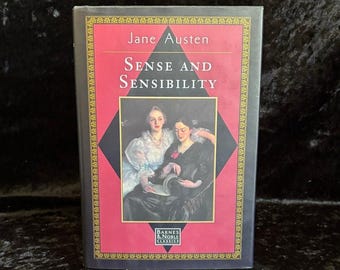 Sense and Sensibility by Jane Austen | 1996 | Vintage Barnes & Noble Hardcover Classic Novel