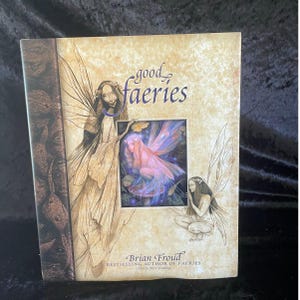 Bad Faeries Good Faeries By Brian Froud | 1998 | Vintage Fairy Art Book