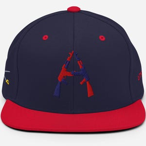 AK/AK (Red/Navy), Snapback Hat