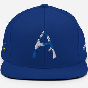 AK/AK (White/Royal), Snapback Hat