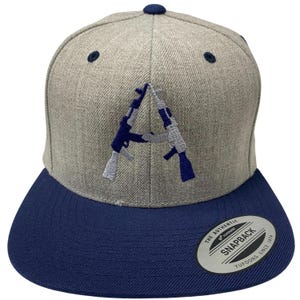AK/AK (Navy/Grey), Snapback Hat