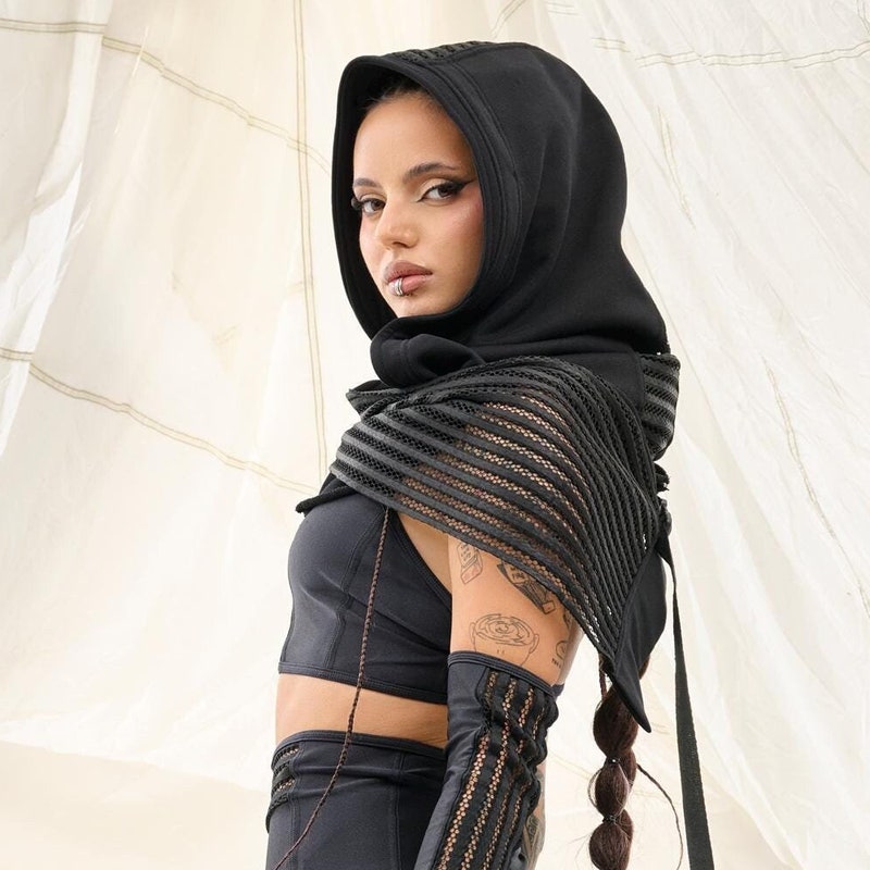 Scarf Head Cover Rave - Etsy