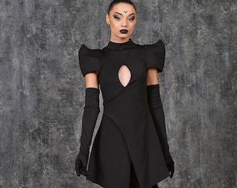 Halloween Dress Women, Sexy Witch Dress, Vampire Dress, Halloween Costume Woman, Vampire Costume, Goth Dress, Goth Clothing, Gothic Clothing