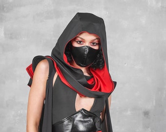 Disfraz de Ninja Mujer, Falda Ninja Sexy, Disfraz de Ninja de Halloween,  Disfraz de Asesina Mujer, Disfraz de Halloween para Adultos, Traje Ninja  Mujer, GIZDA -  México