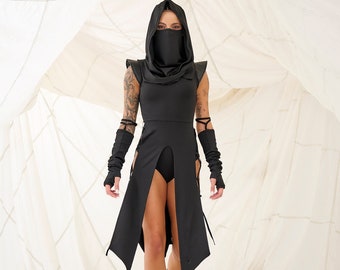 Sexy Ninja Costume Dress, Festival Outfit, Cosplay