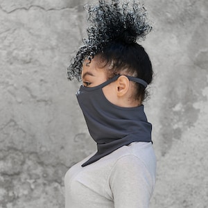 Neck Gaiter Women, Gray Scarf Mask, Gaiter Face Mask, Winter Face Mask, Bandana Face Mask Covering, Face Mask Adults, Balaclava Neck Buff