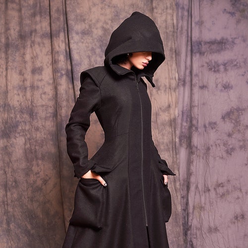 Long Winter Coat Women Wool Gothic Long Winter Coat Women Wool, Wallis Long Winter Coats For Extreme Cold