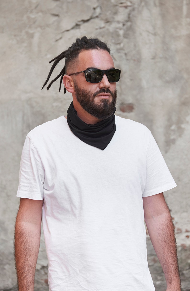 Neck Gaiter for Men Scarf Face Mask Balaclava Men Fabric image 1