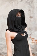 Hooded Scarf, Costume Masks, Halloween Costume Women, Assassin Hood, Ninja Costume, Balaclava Women, Cowl Hood, Full Face Mask, Rave Hood product logo