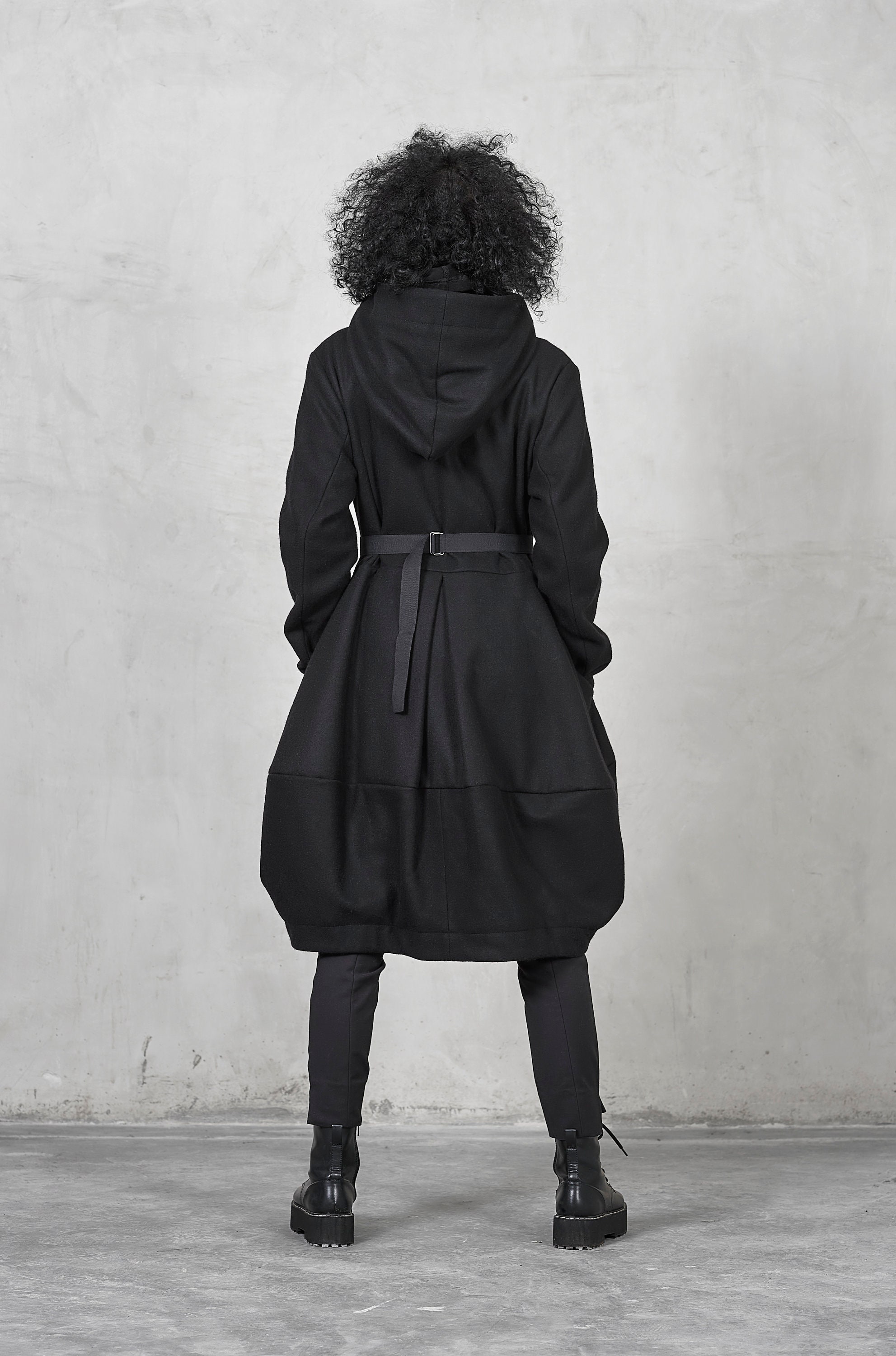 Dressy black winter coat clearance