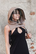 Face Shield with Hood, Face Shield Mask, Full Head Mask, Full Face Mask, Full Hood Mask, Reusable Face Shield, Face Mask Washable, Face Mask product logo