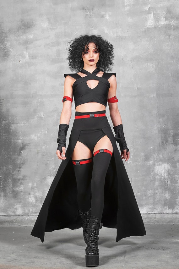 Ninja Costume Women, Sexy Ninja Skirt, Halloween Ninja Costume, Assassin  Costume Woman, Adult Halloween Costume, Ninja Outfit Women, GIZDA -   Denmark