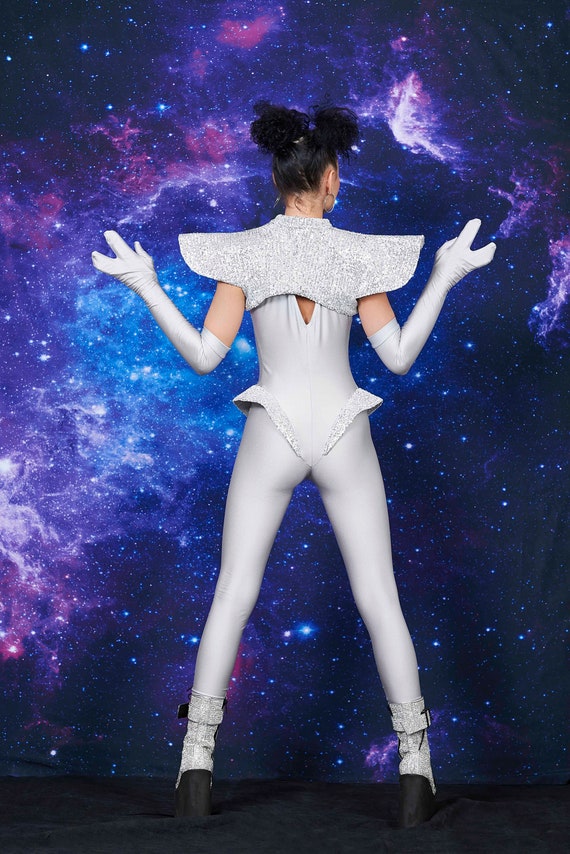 sobre Monica Prisionero Disfraz de alienígena para mujer disfraz de Halloween de - Etsy México