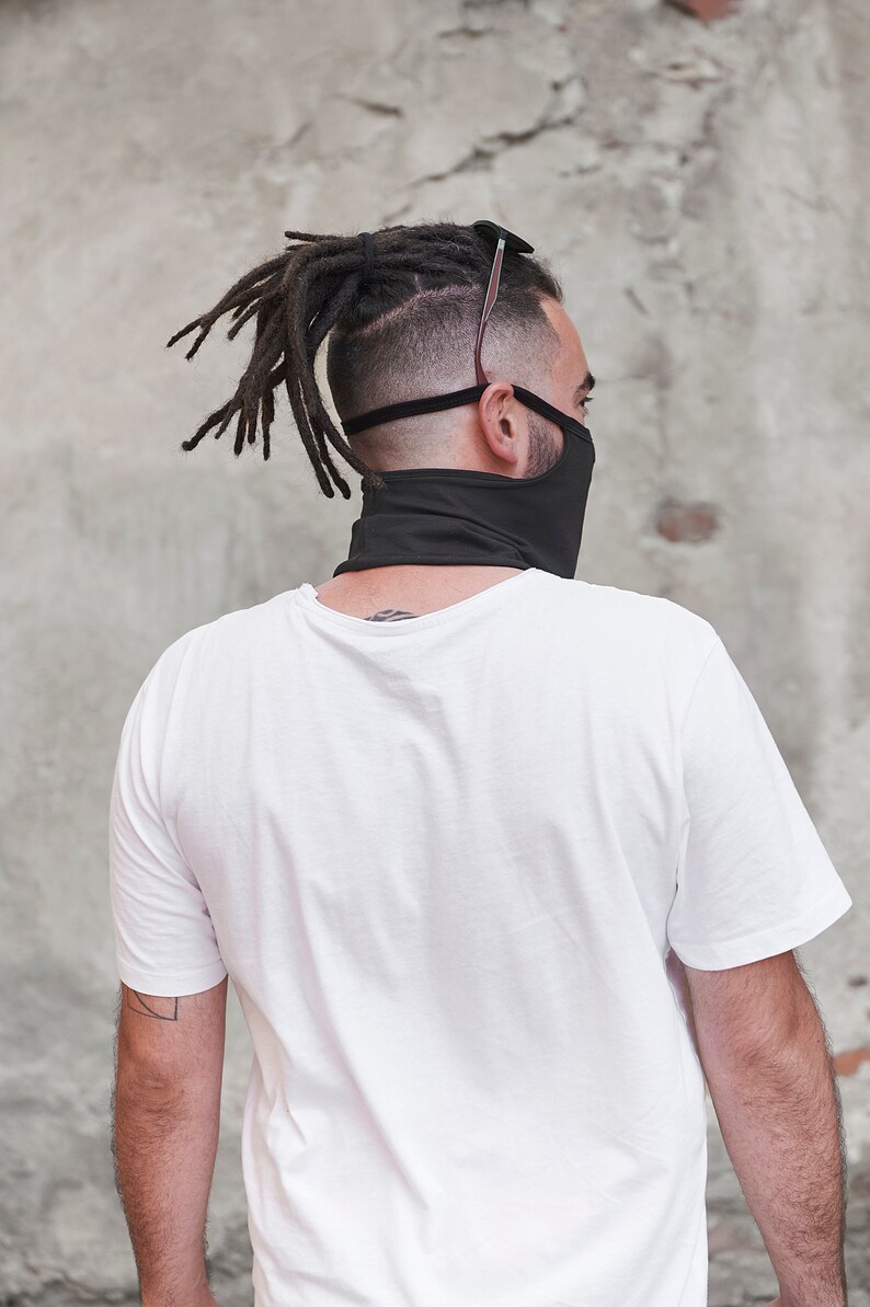 Neck Gaiter for Men Scarf Face Mask Balaclava Men Fabric image 2