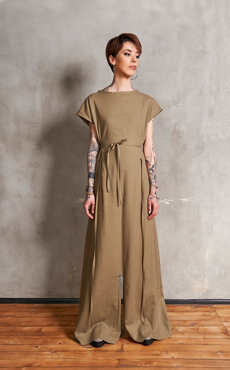 patchwork jumpsuit