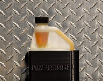 Magnetic Hot Shots EDT Bottle Holder 2.0: Truck Bed Diesel Treatment