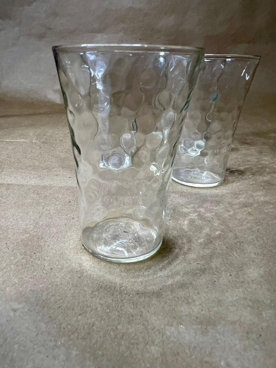 Vintage Dimpled Double Shot Glasses-set of Four - Etsy