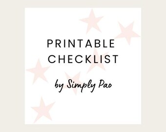 Mindful Moving Abroad Checklist
